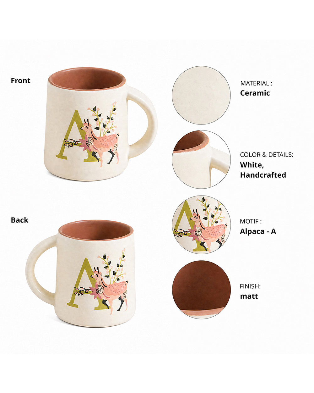 Alpaca Mug - A