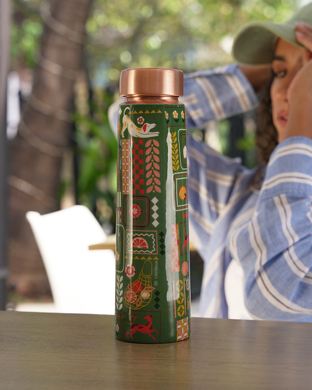 Limonata Copper Bottle, 900ml  | Citrus Zest