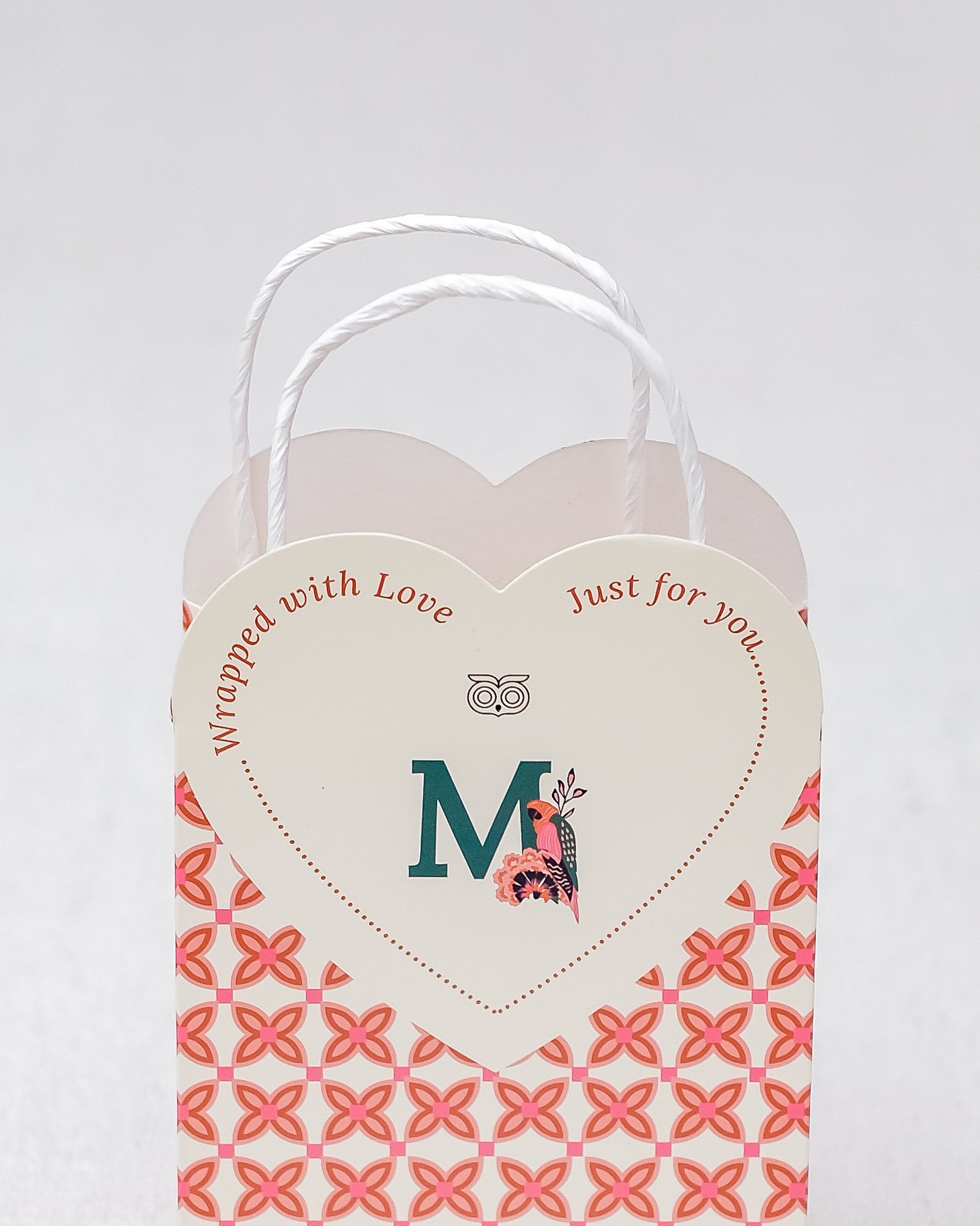 "To M, with Love" Gift Bag - Macaw
