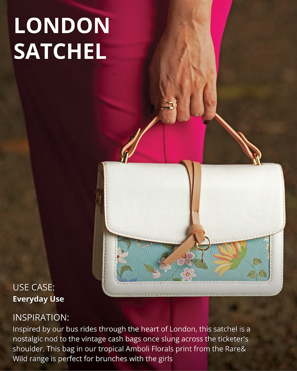 London Satchel | Rare & Wild, Amboli