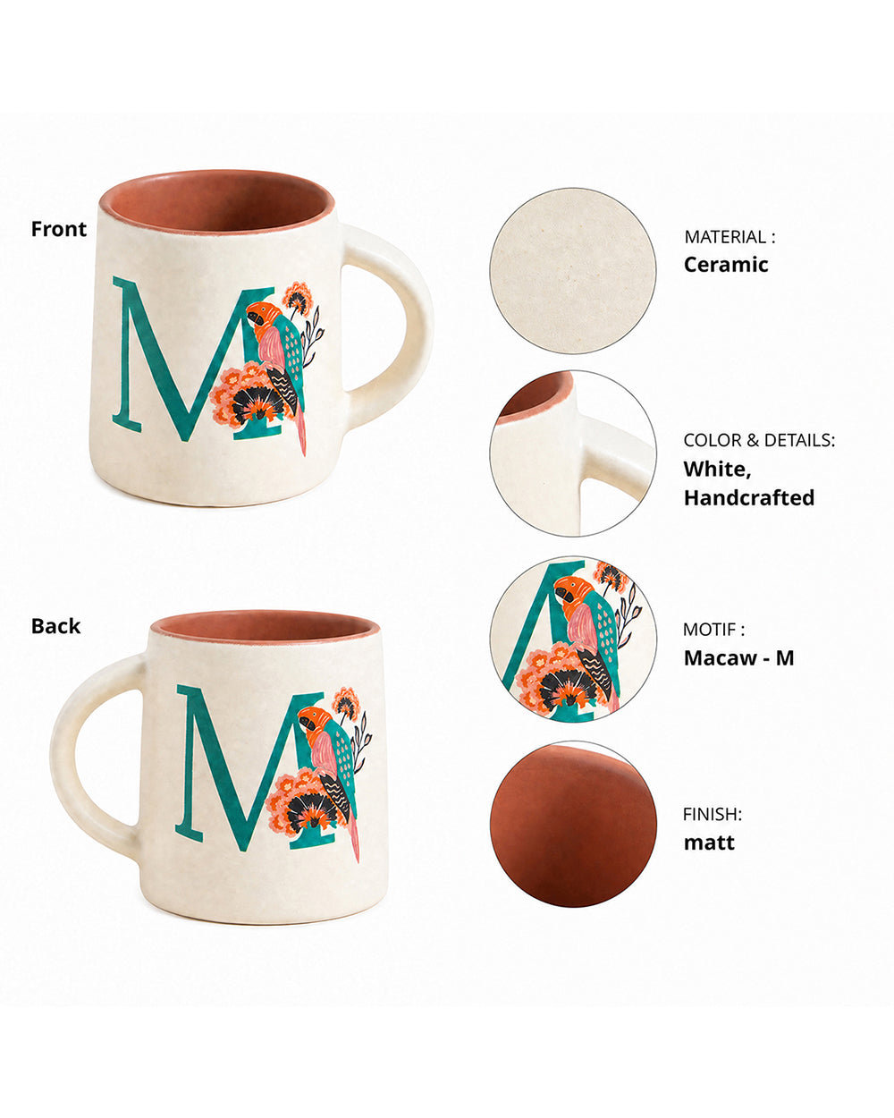 Macaw Mug - M