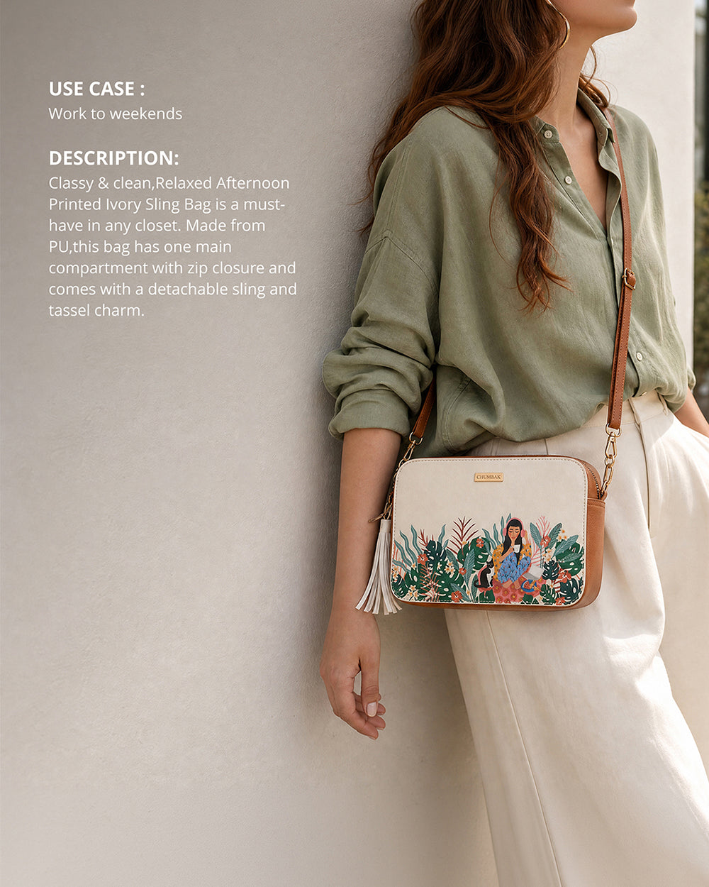 Live Slow Sling Bag