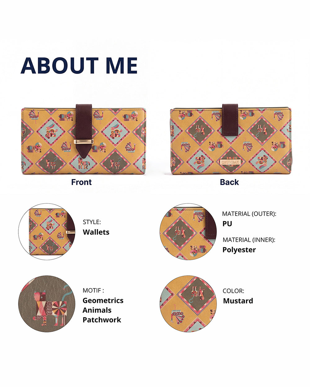 Goa Fiesta Long Wallet | Forest Folklore