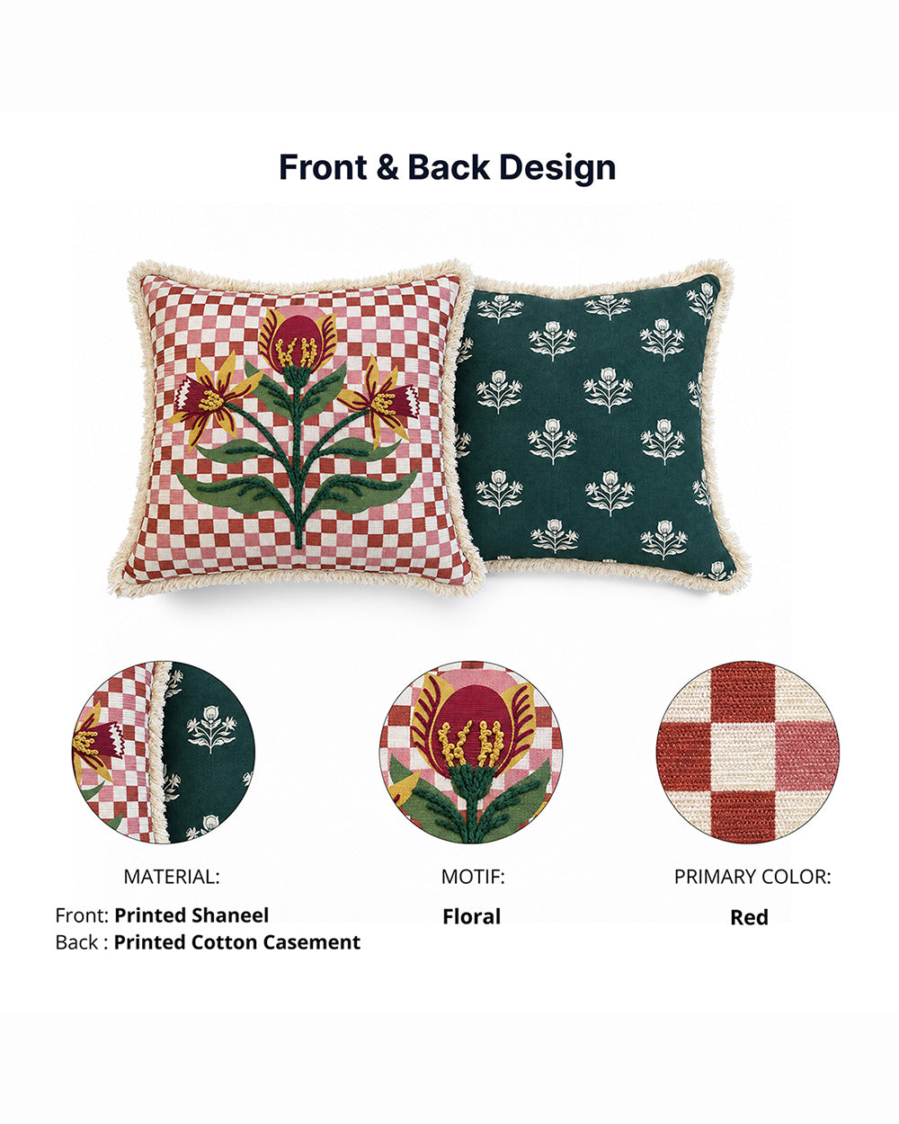 Patio Cushion Cover | Haveli Socials