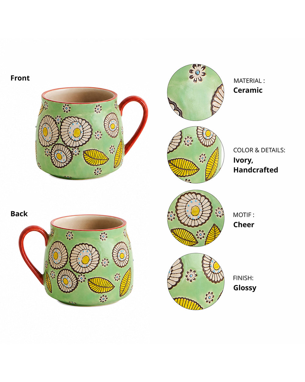 Cheer Mug - Green