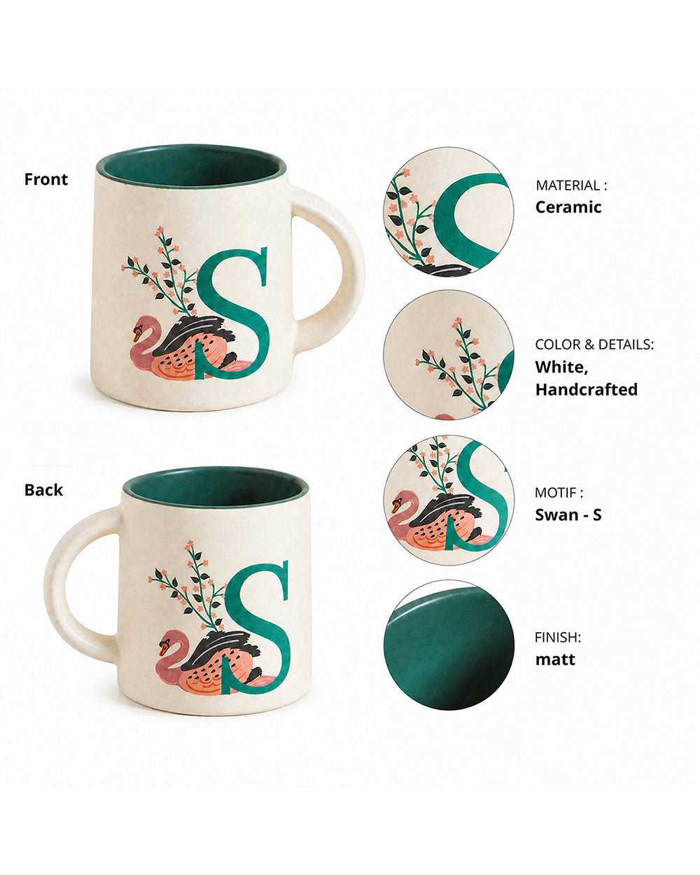 Swan Mug - S