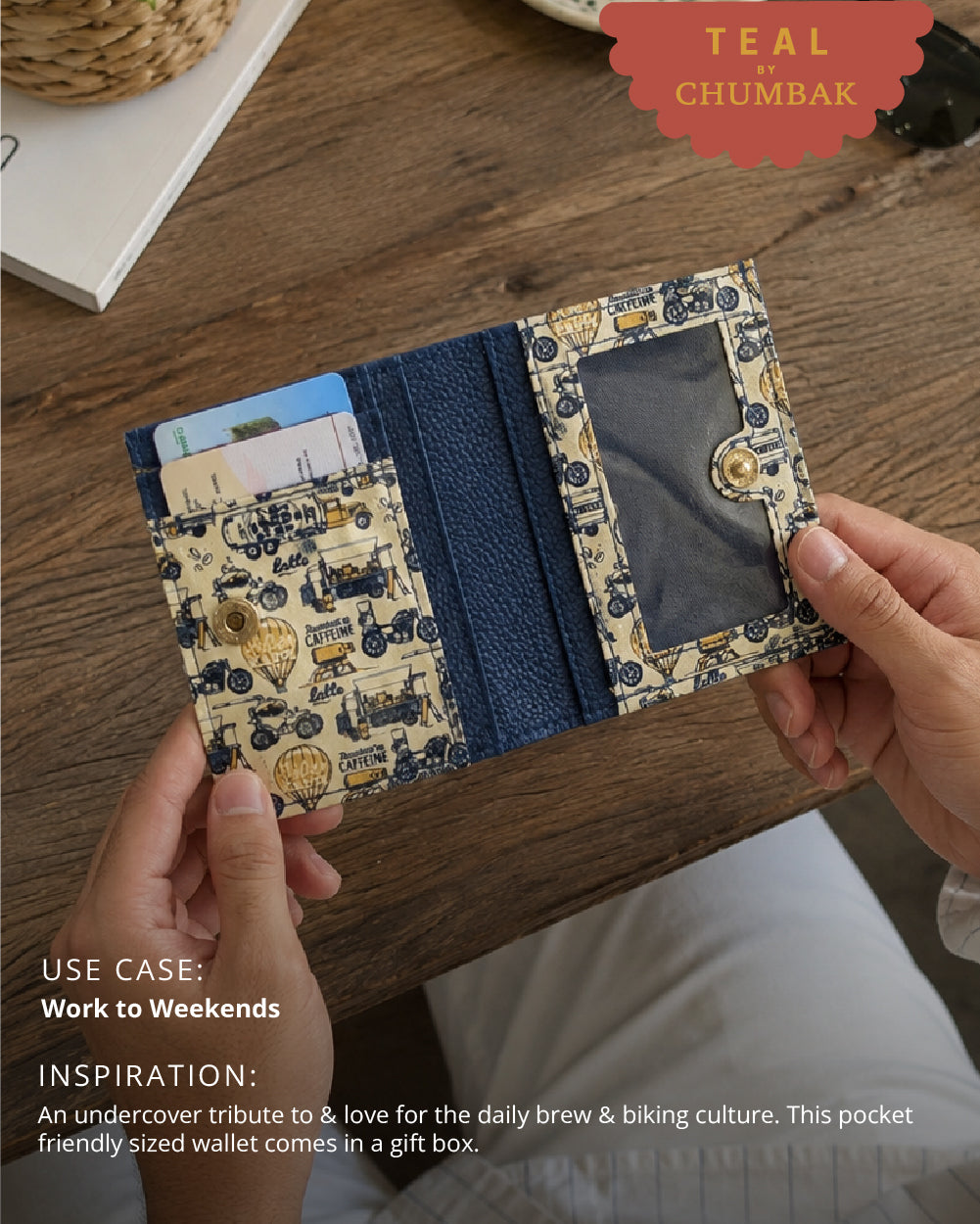 Chumbak Undercover Mini Wallet | Gifts for him