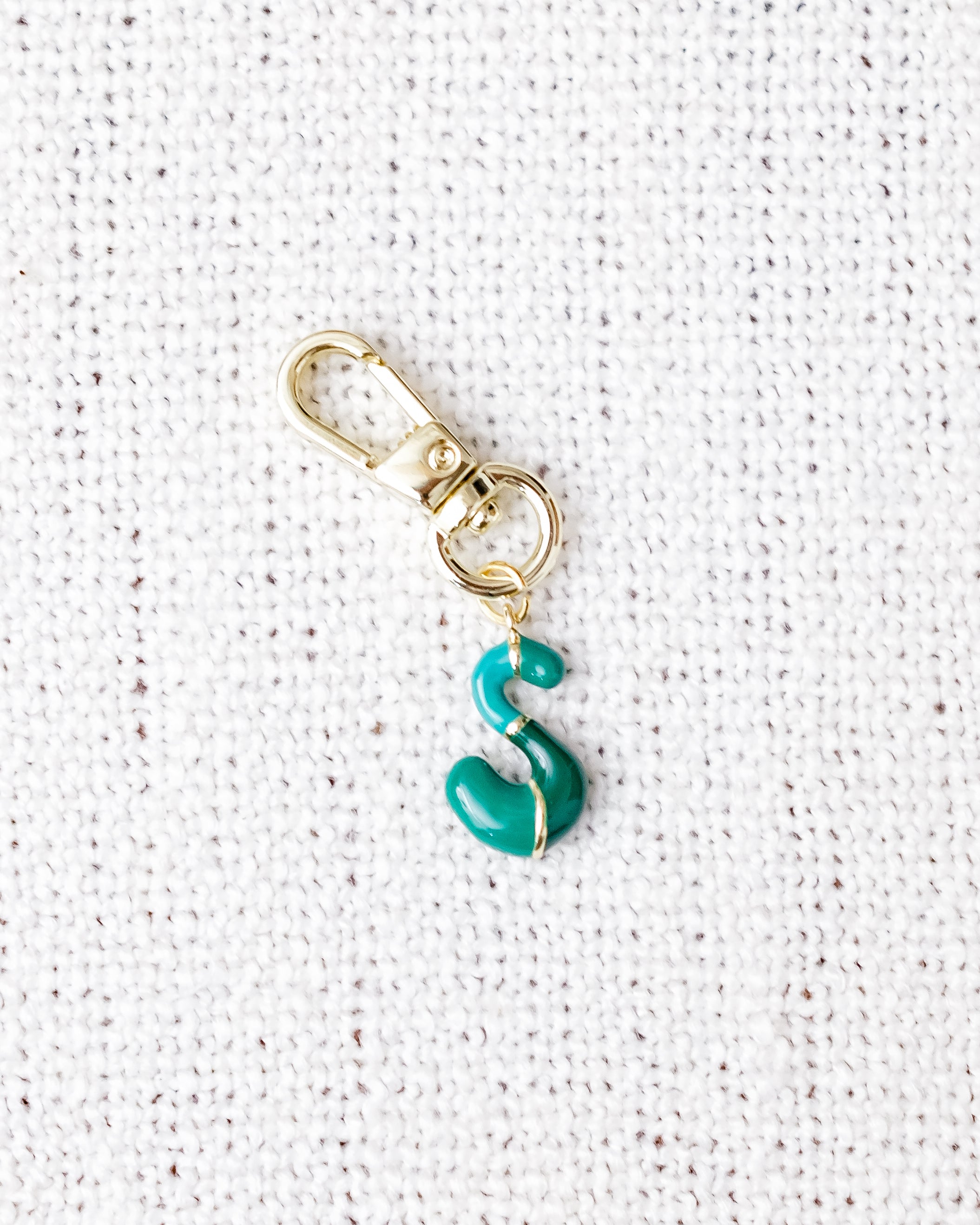 Alphabet Charm Hook - S