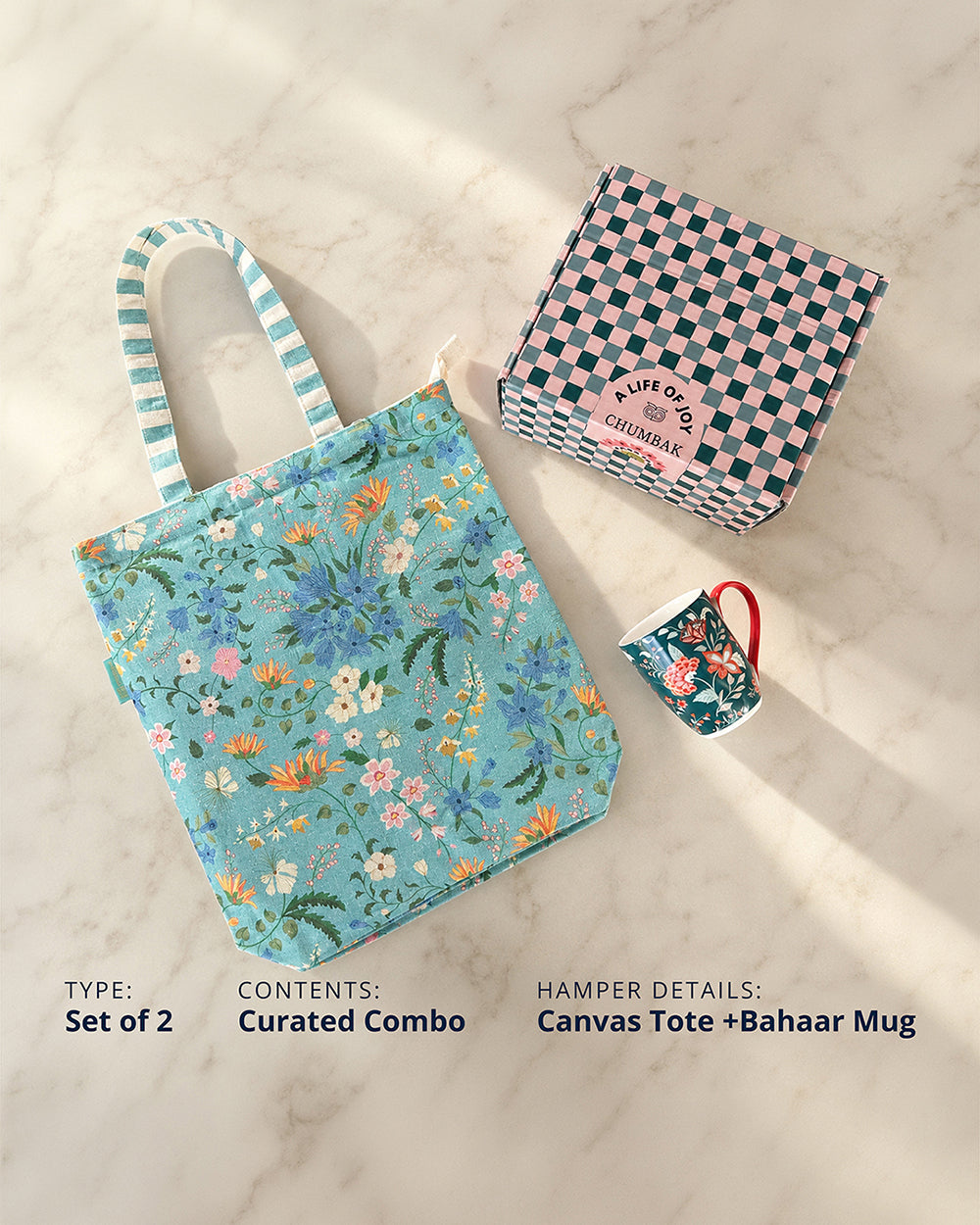 Bagful of Joy for her Gift Set of 2 - Threads of Joy