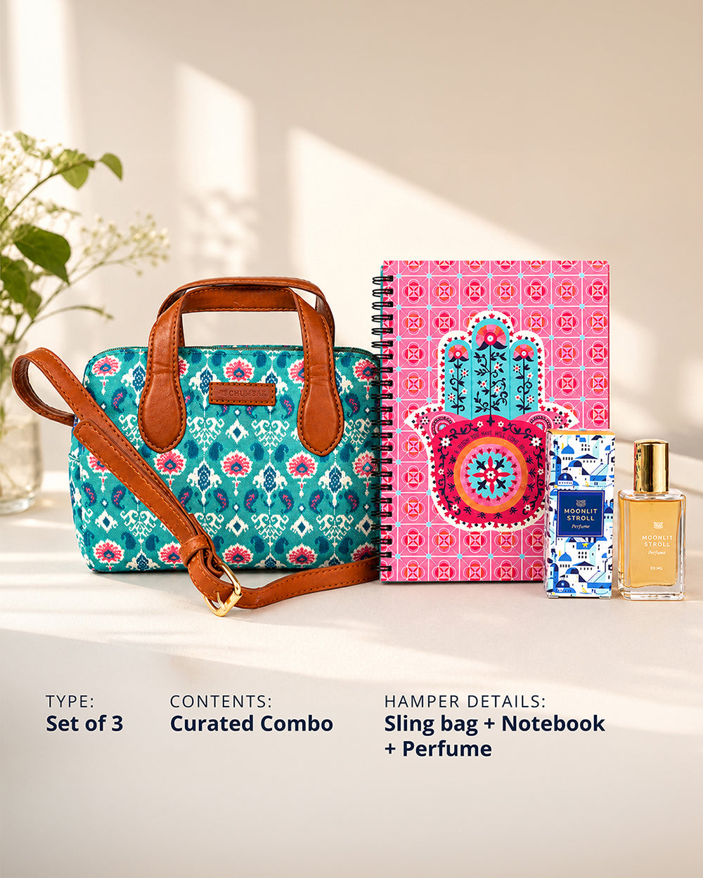 Happy Essentials Gift Box for her set of 3 - Threads of Joy