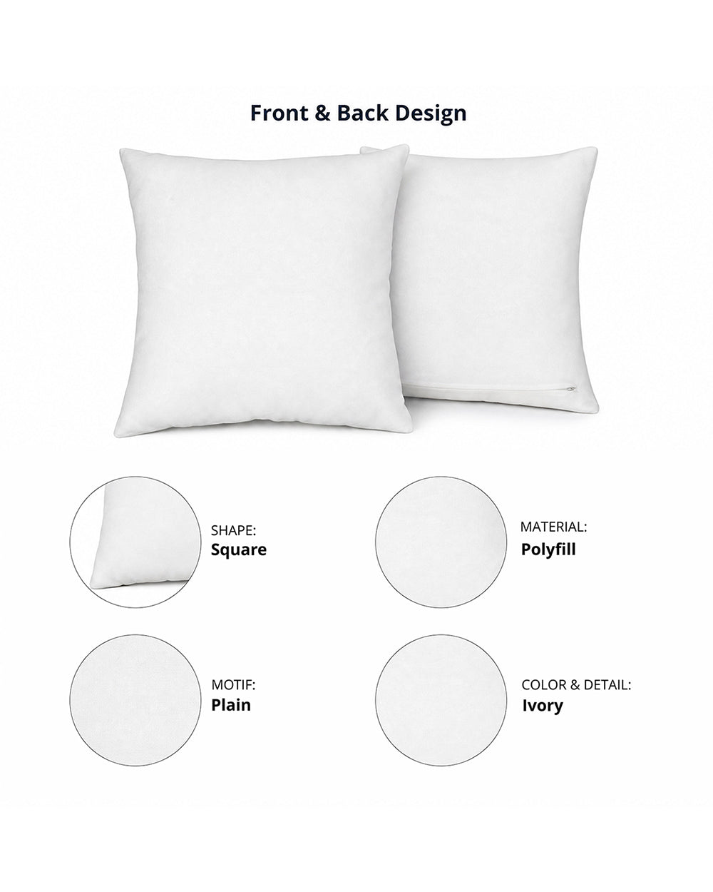 Chumbak Cushion Filler - 16”