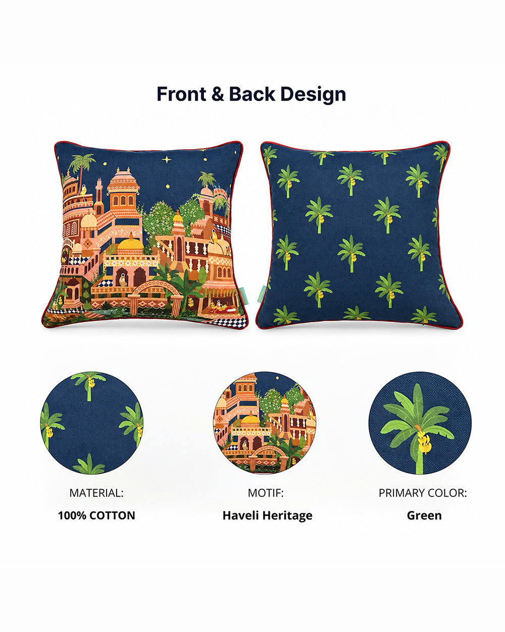 Haveli Cushion Cover | Haveli Socials