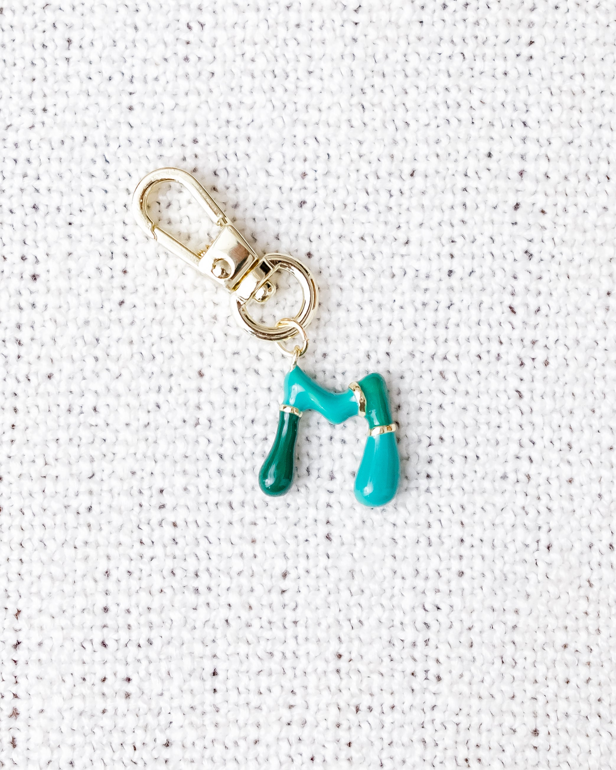 Alphabet Charm Hook - M