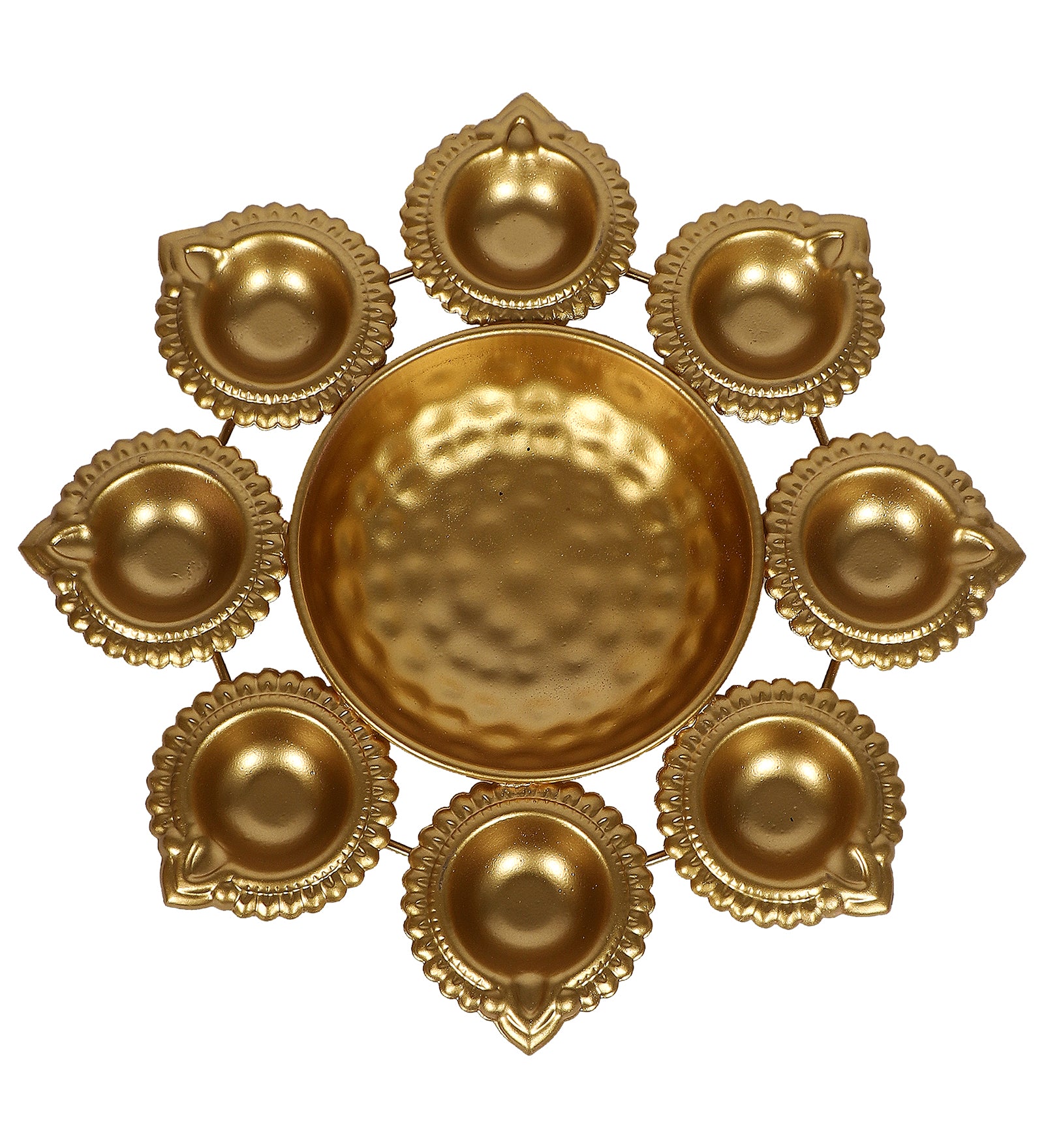 Classic Diya Urli - Gold