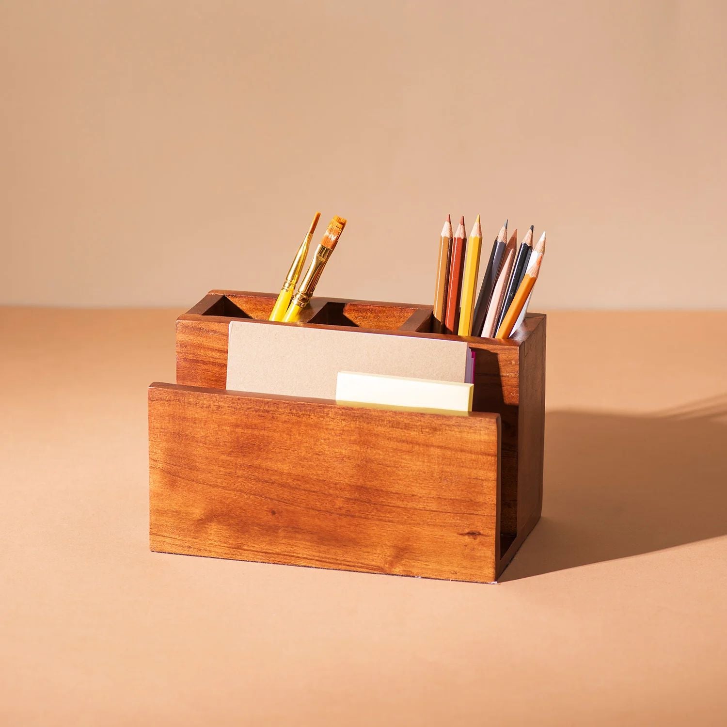 Classic Wooden Cutlery Organizer