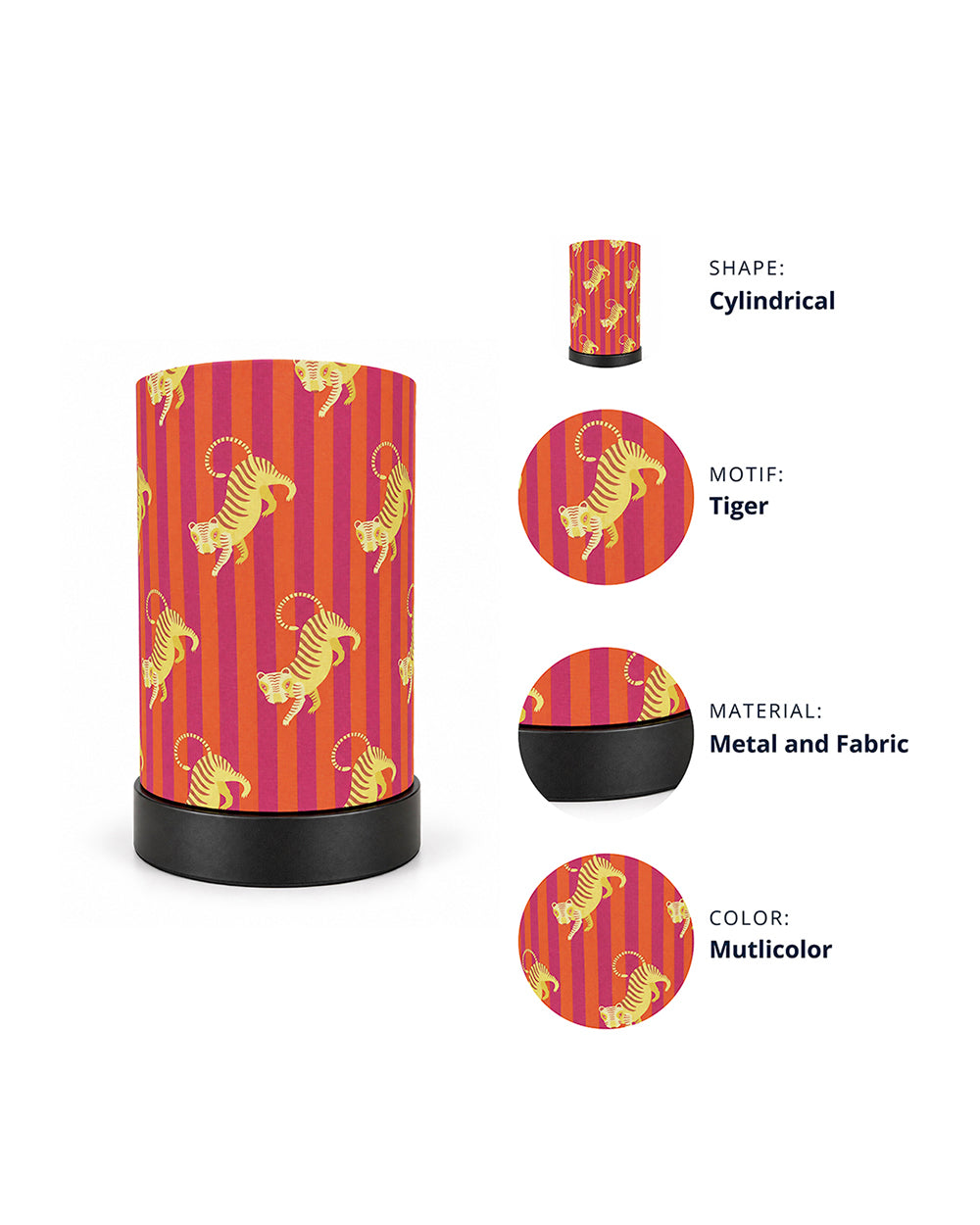 Marigold Tiger Table Lamp | Forest Folklore