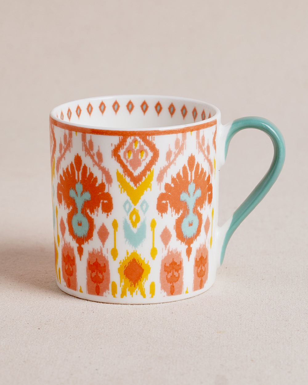 Ikat Tea Mugs Gift Set of 6