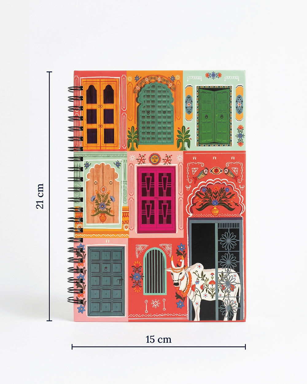 Haveli Doors Notebook