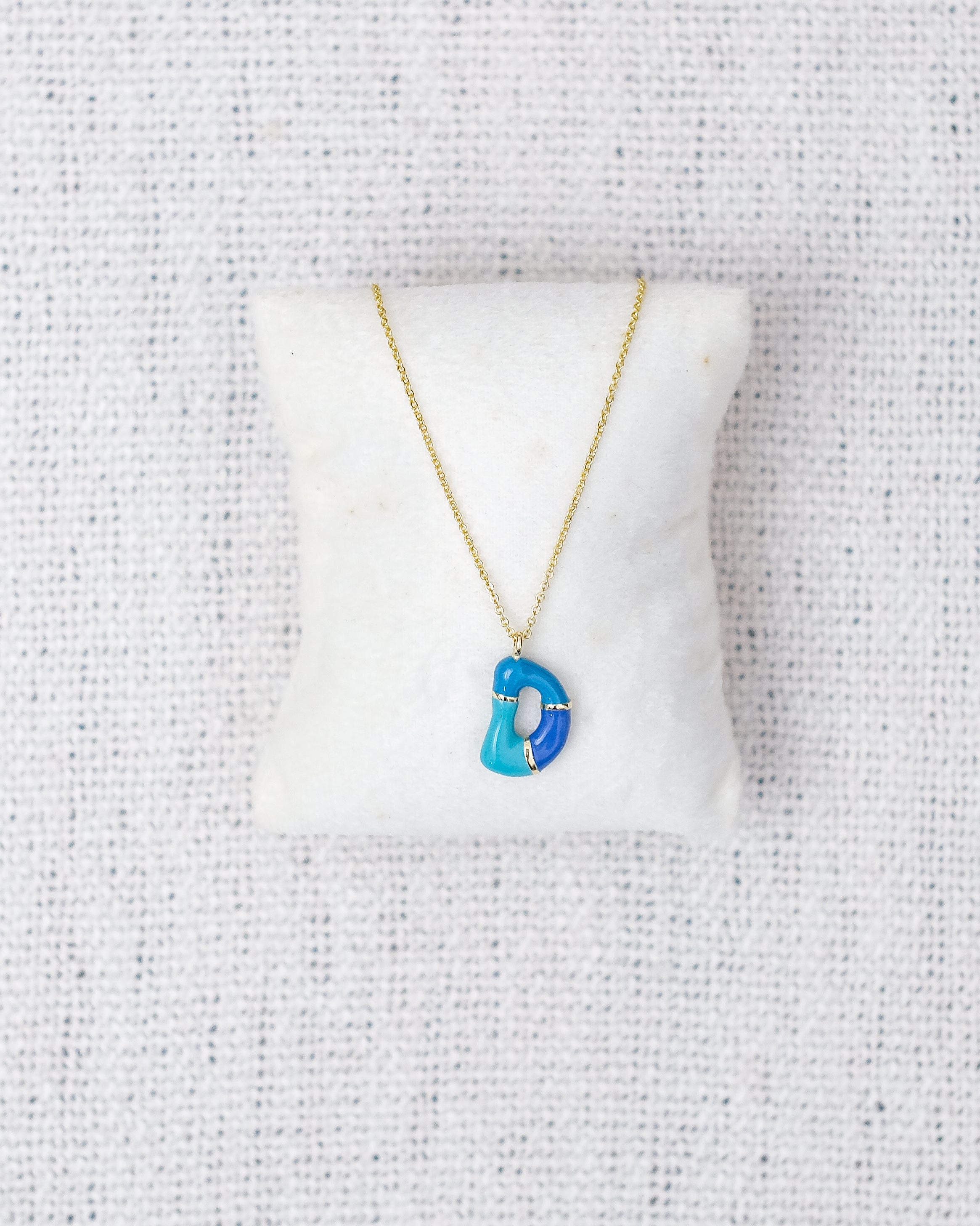 Alphabet  Charm + Chain - D