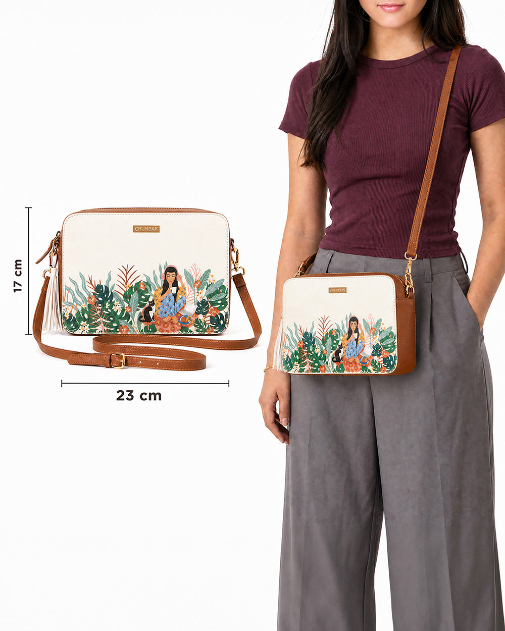 Live Slow Sling Bag