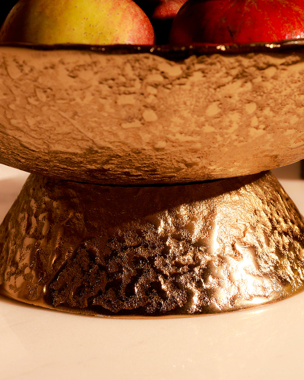 Classic Gold Hammered Bowl