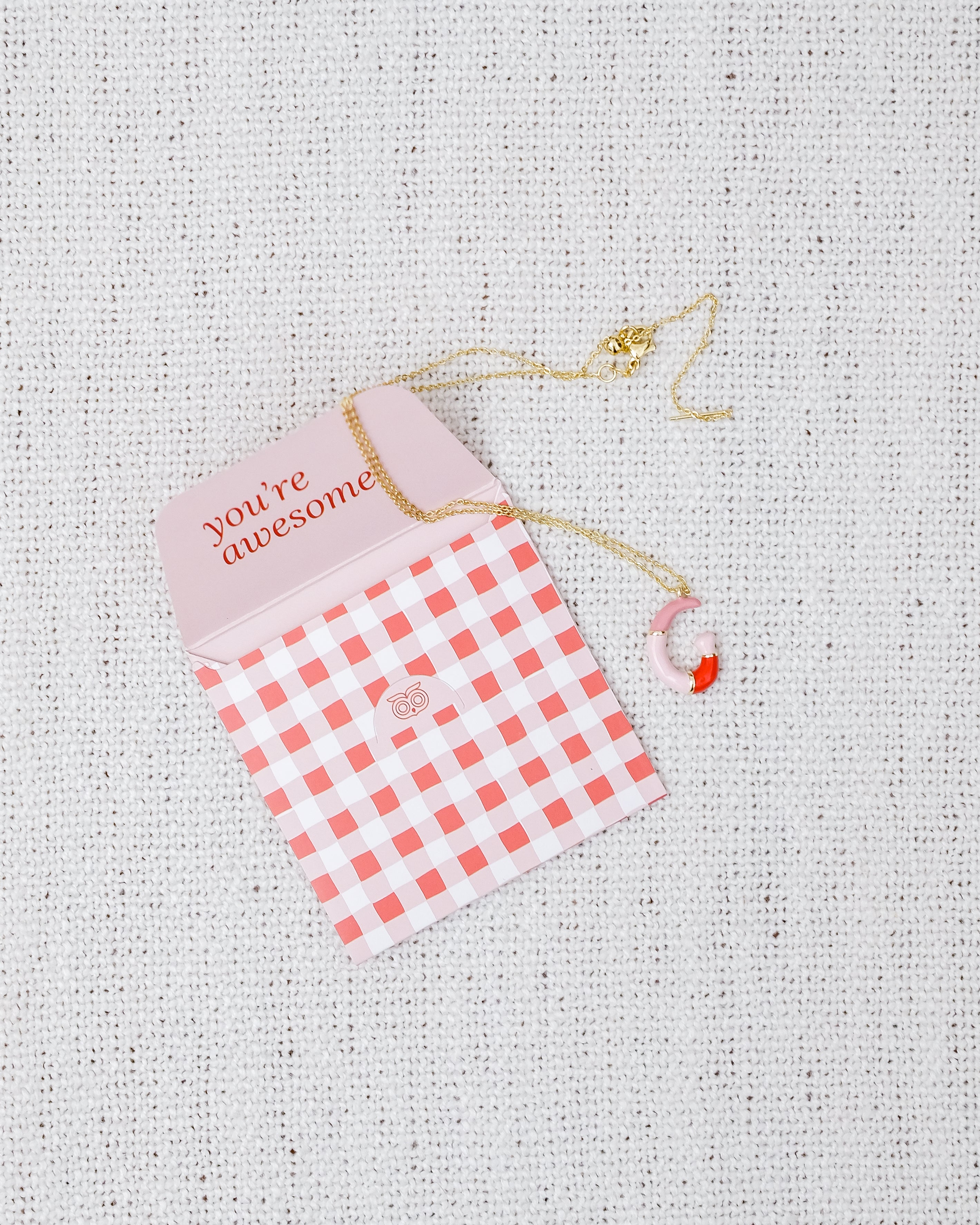 Alphabet Charm + Chain - G