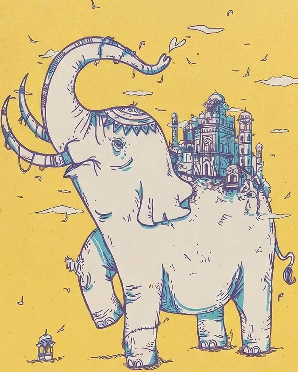 Tusker Wall Frame, 40 x 40 cm