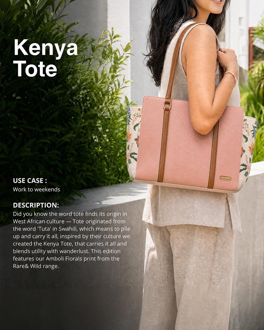 Kenya Tote | Rare & Wild, Amboli