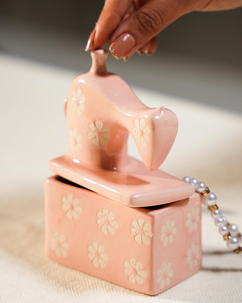 Stitched Memories Trinket Box