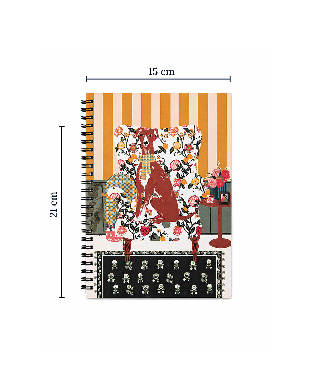 Florentine Hound Notebook | Citrus Zest