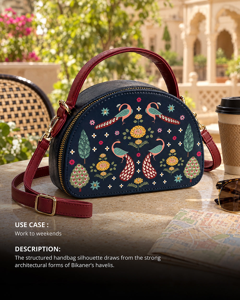The Bikaner Handbag | Haveli Socials