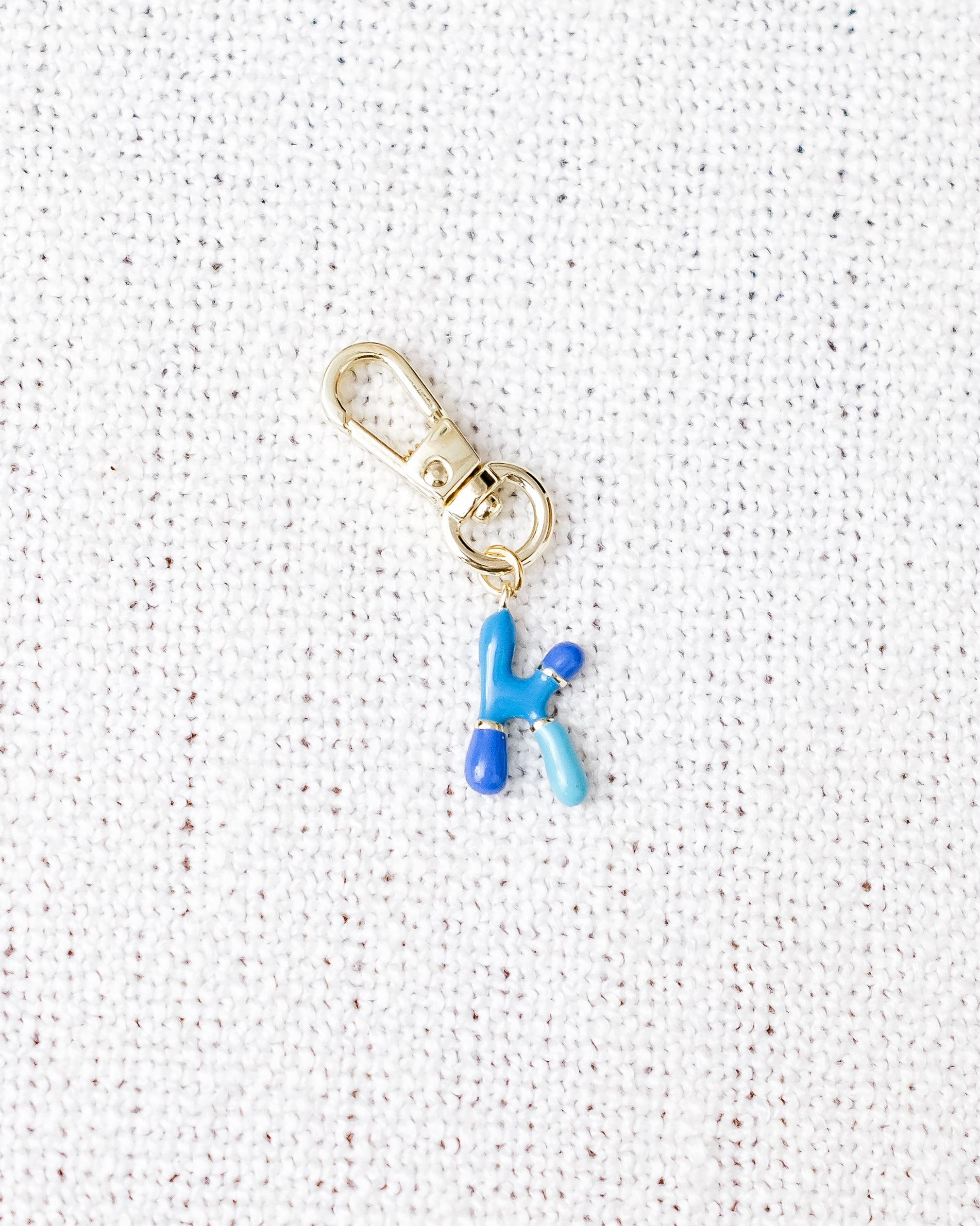 Alphabet Charm Hook - K