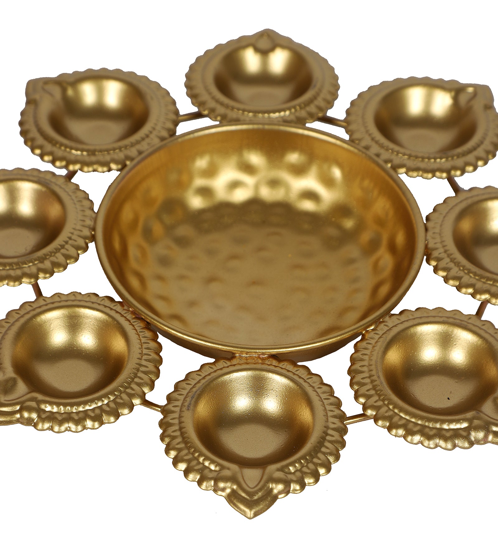 Classic Diya Urli - Gold