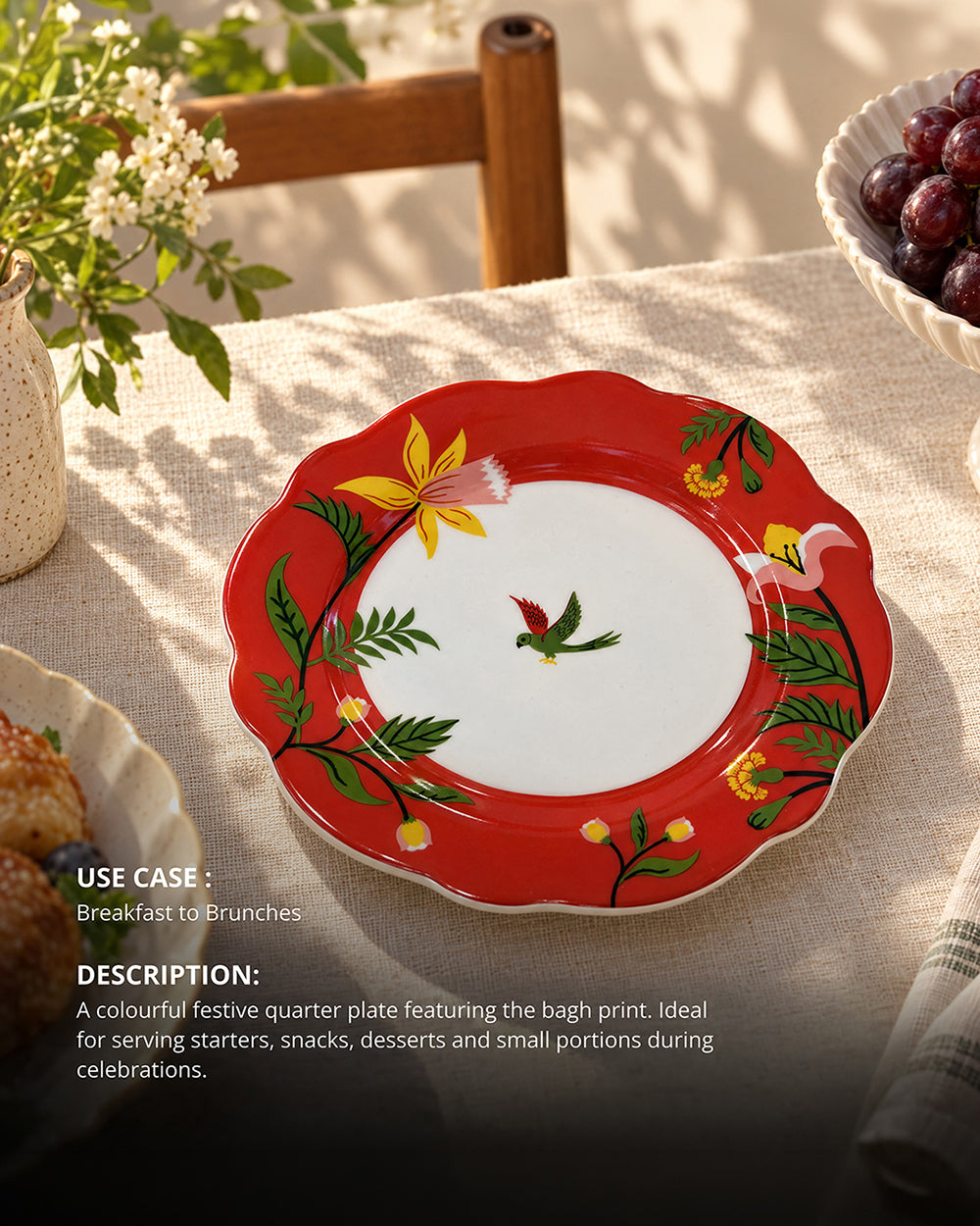 Guldasta Quarter Plate | Haveli Socials