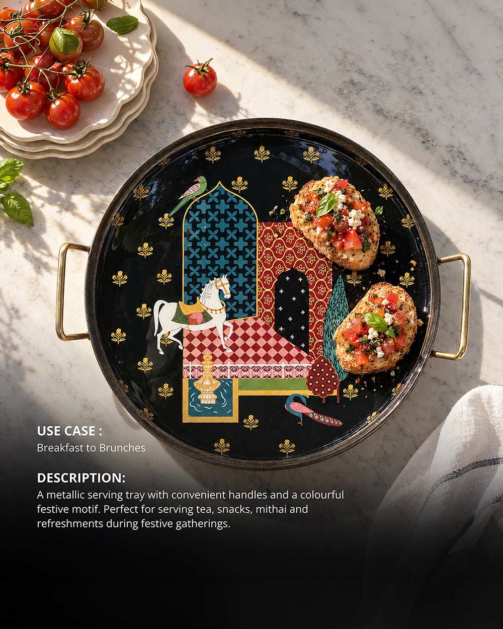 Haveli Ride Serving Tray | Haveli Socials
