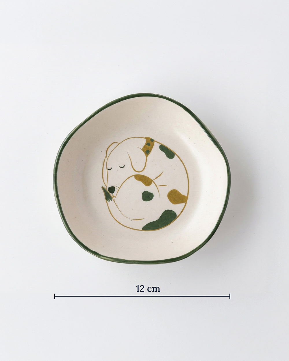 Hound Dessert Plate| Citrus Zest