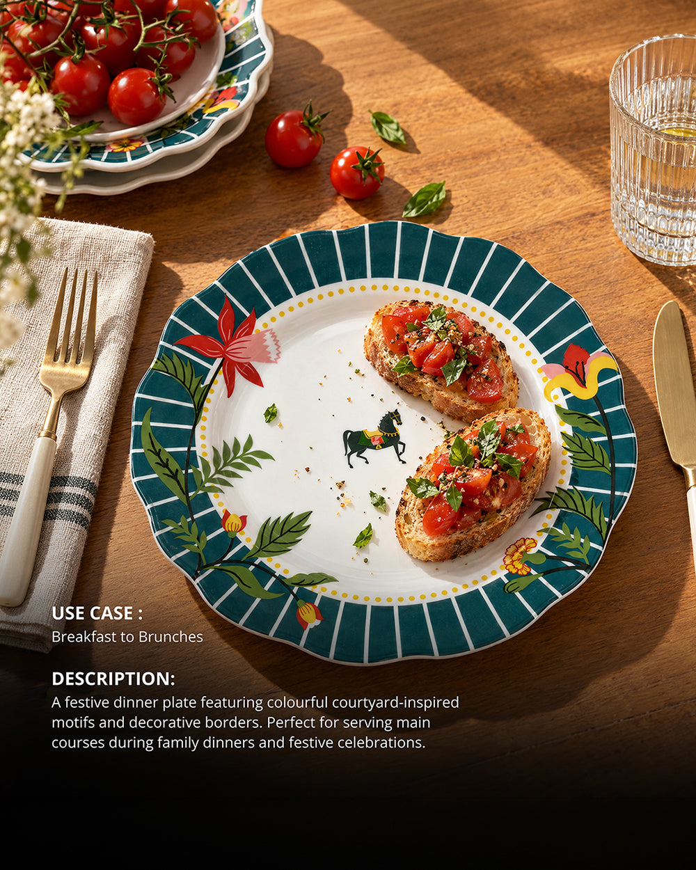 Haveli Ride Dinner Plate | Haveli Socials