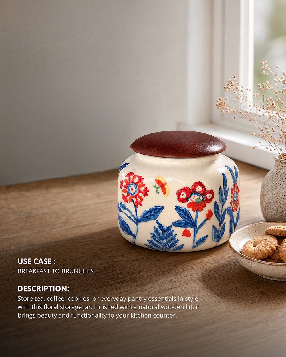 Wild Bloom Jar | Forest Folklore