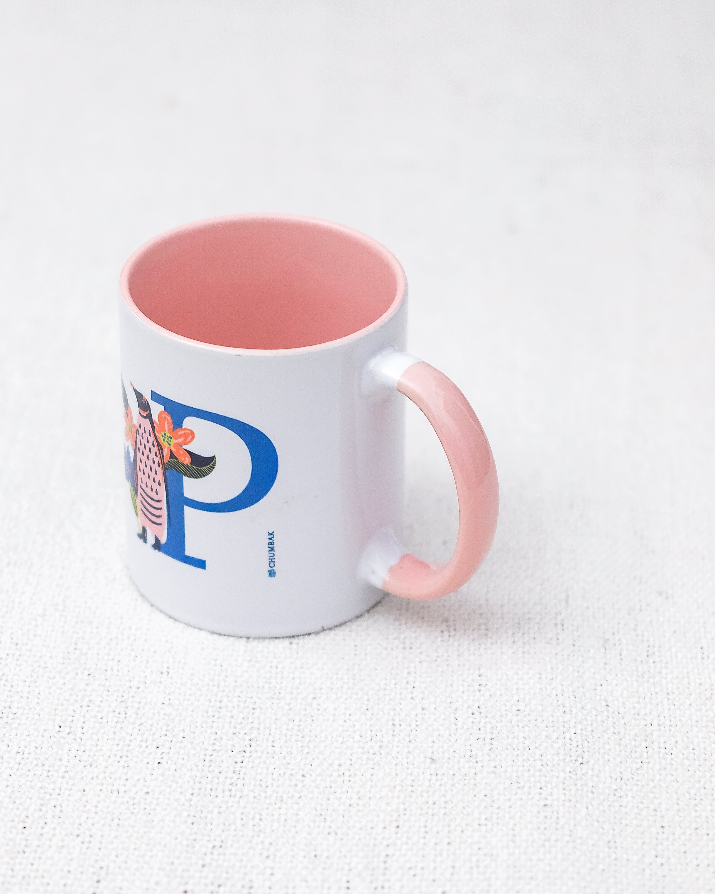 Penguin Mug – P | Gloss Finish