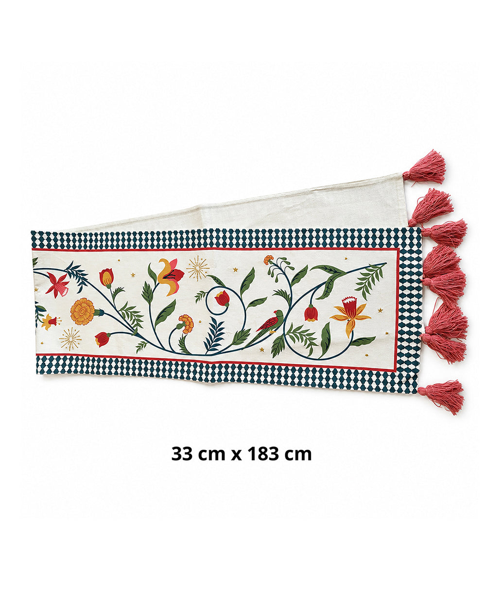 Guldasta & Gossip Table Runner | Haveli Socials