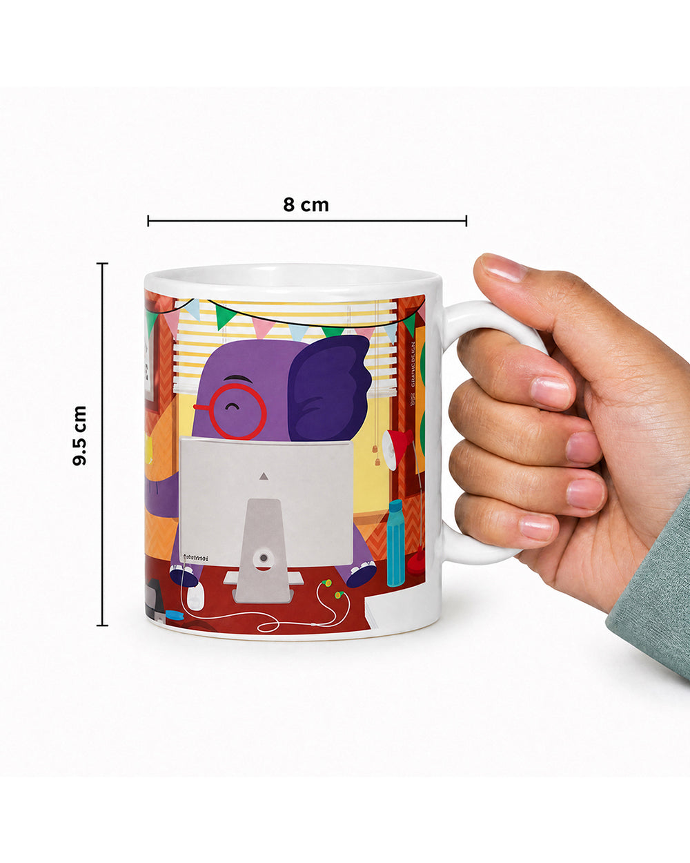 Let's Work Together Mug-Multi