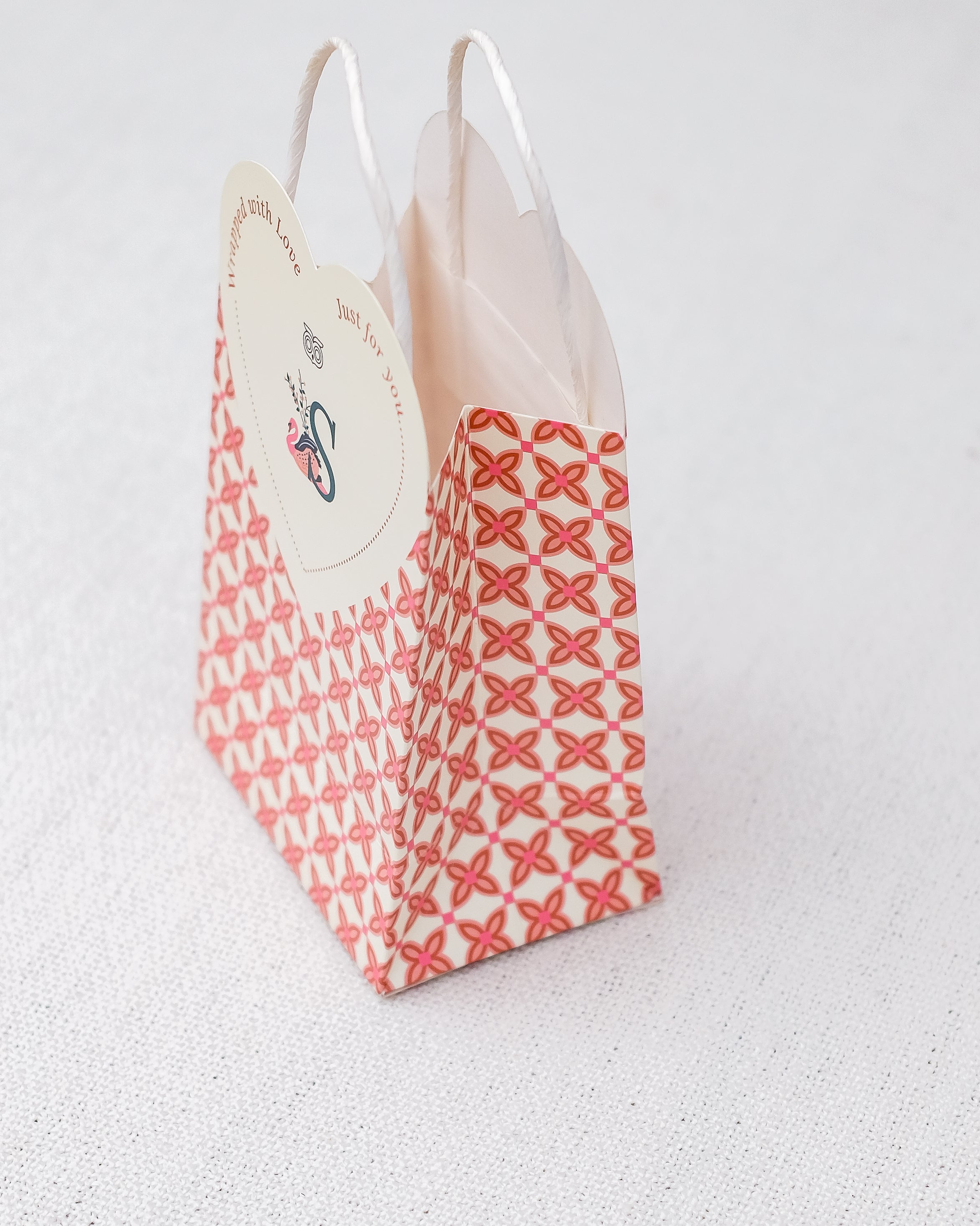 "To S, with Love" Gift Bag - Swan
