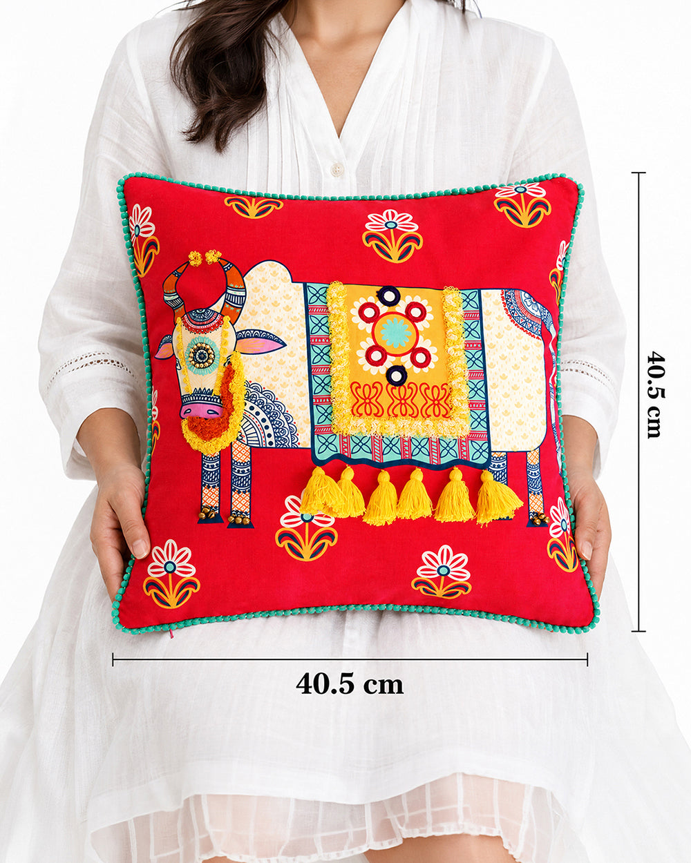 Moo-s like Jagger Kutch Cushion Cover
