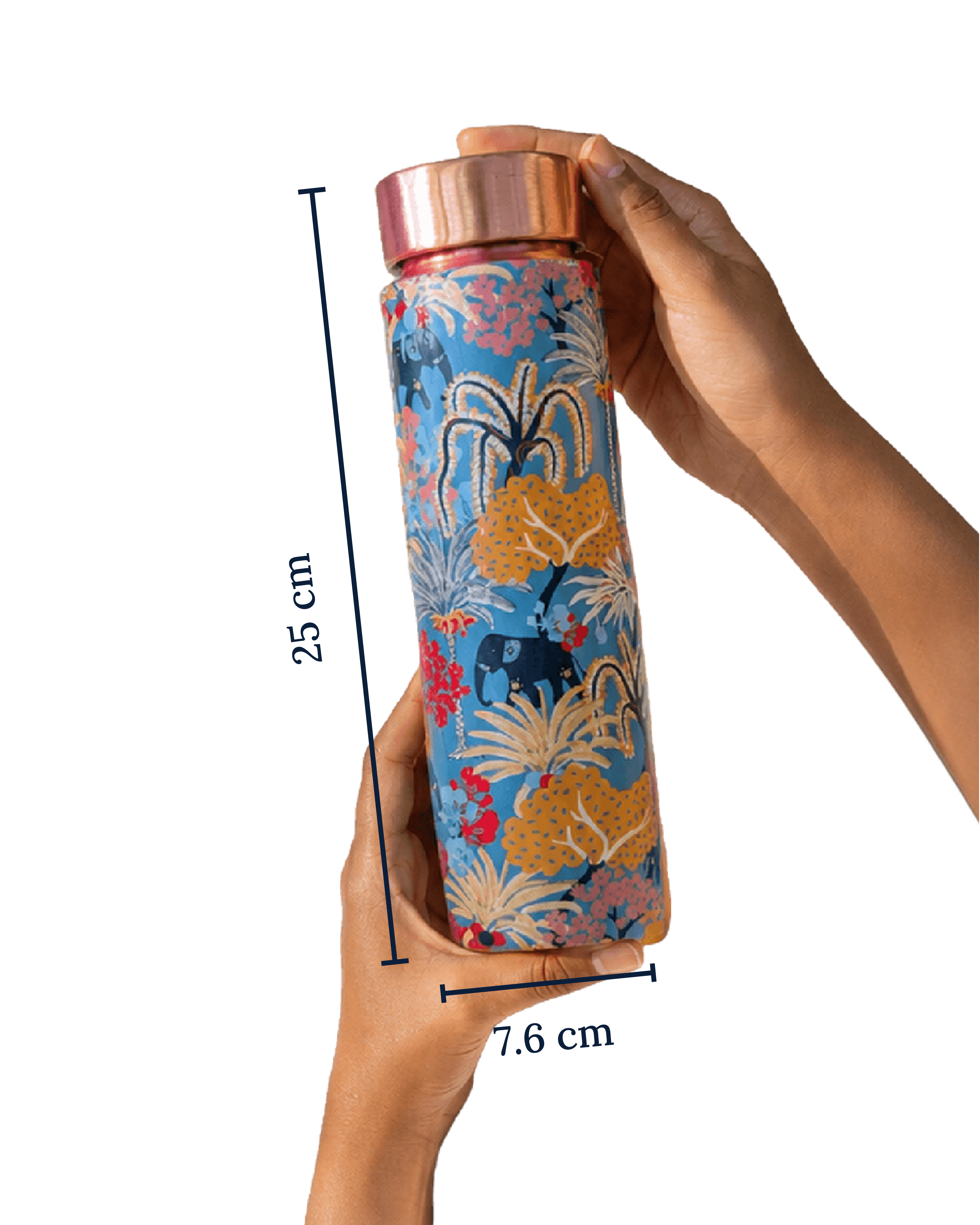 Jungle Folk Copper Bottle | 900 ml