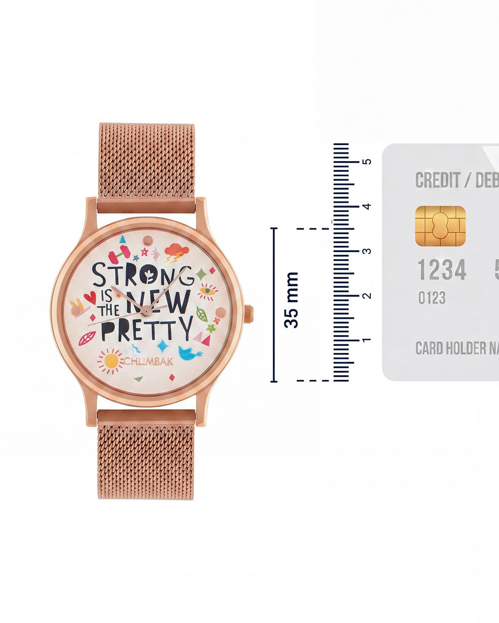 TEAL by Chumbak Strong is the new pretty Watch,Metal Mesh Strap