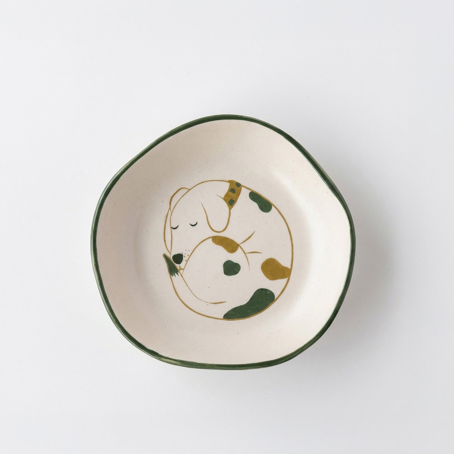 Hound Dessert Plate | Citrus Zest