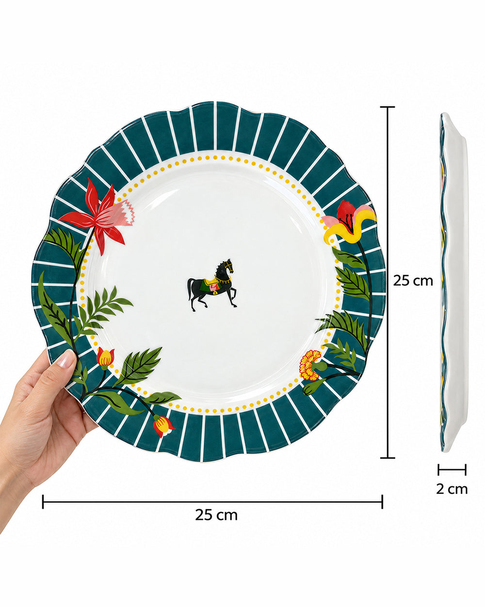 Haveli Ride Dinner Plate | Haveli Socials