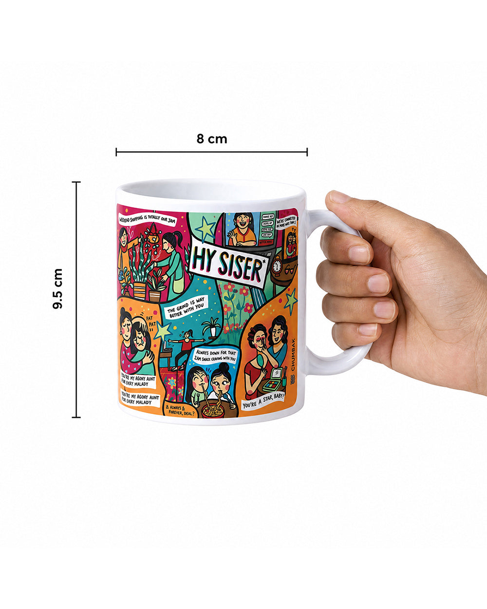 Friends Forever Mug- Multi, 300ml
