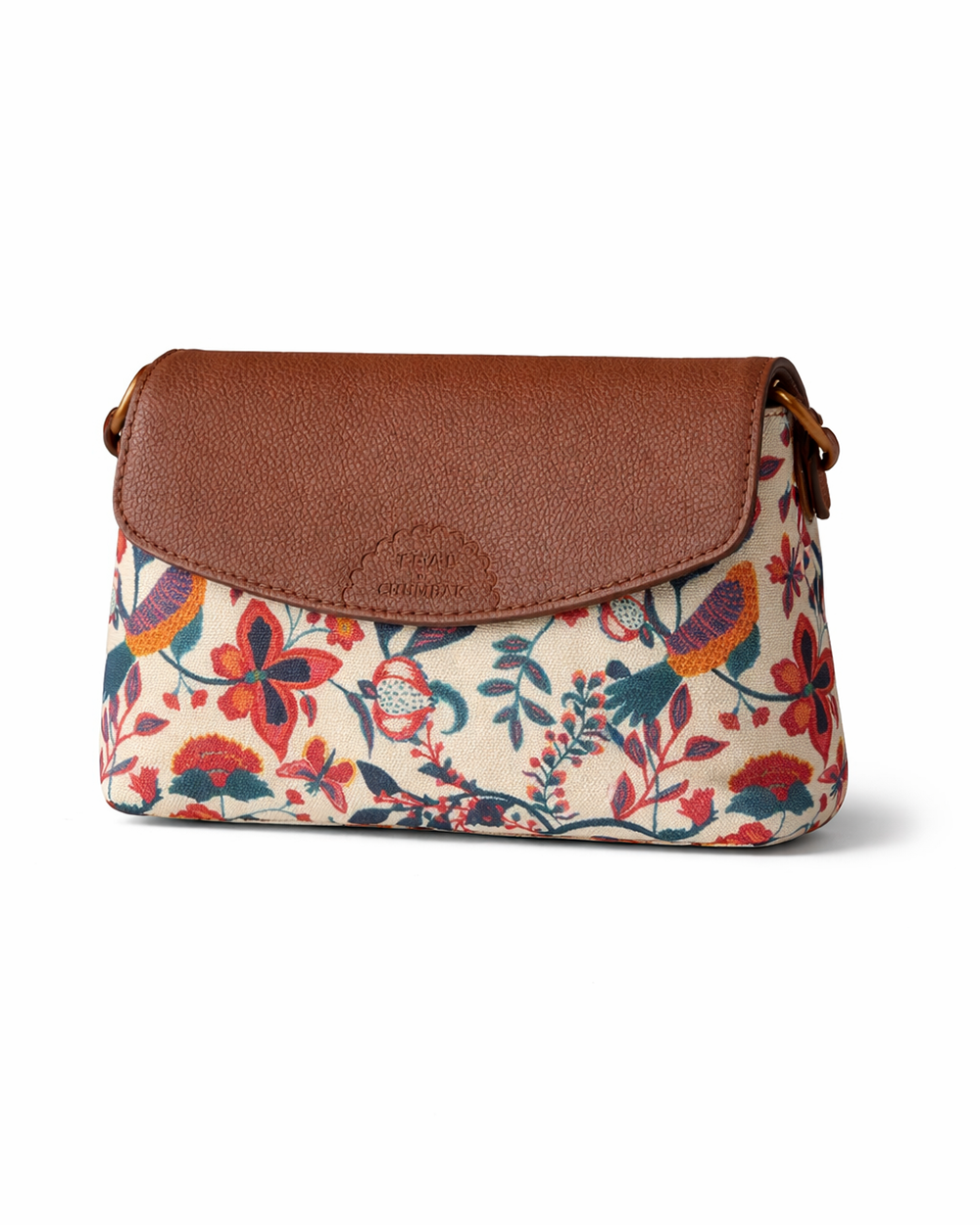 Teal by Chumbak  Bahaar Flap Away Sling