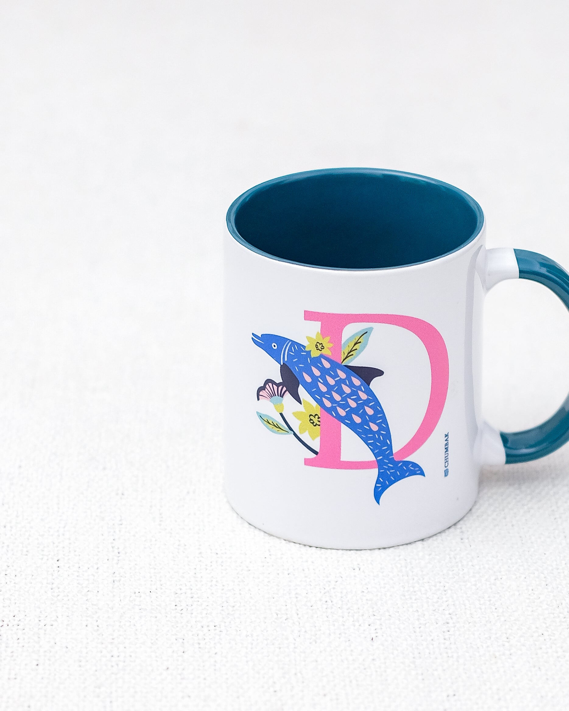 Dolphin Mug – D | Gloss Finish